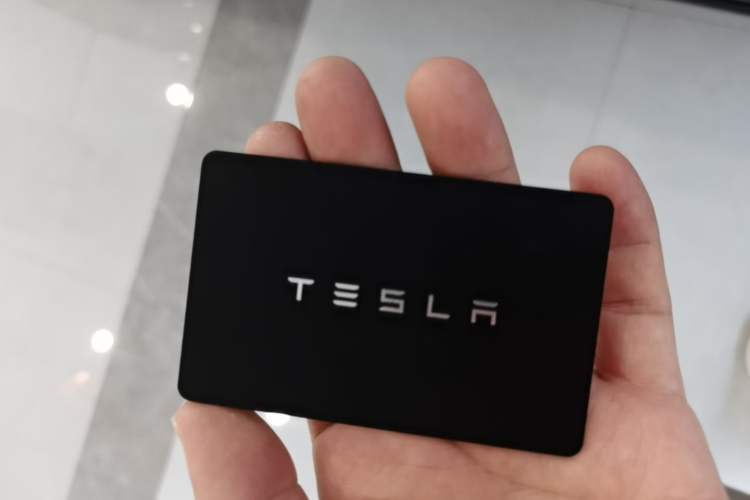 Used Tesla Model 3 2021 Revised Version Standard Range Rear-Wheel Drive Upgraded Edition 3D1 Vehicle Key