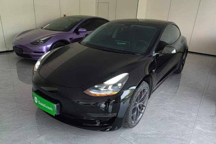 Ojetý Tesla Model 3 2021 Revised Performance Version with All-Wheel Drive 3D1 Guazi used car, China used car export, Used car for sale, Used cars, Cheapest cars for sale