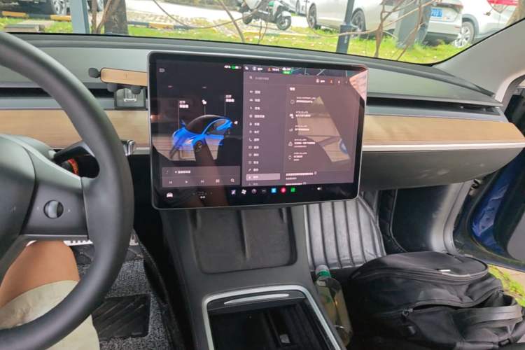 Used Tesla Model 3 2021 Revised Version Standard Range Rear-Wheel Drive Upgraded Edition 3D1 Audio And AC Panel