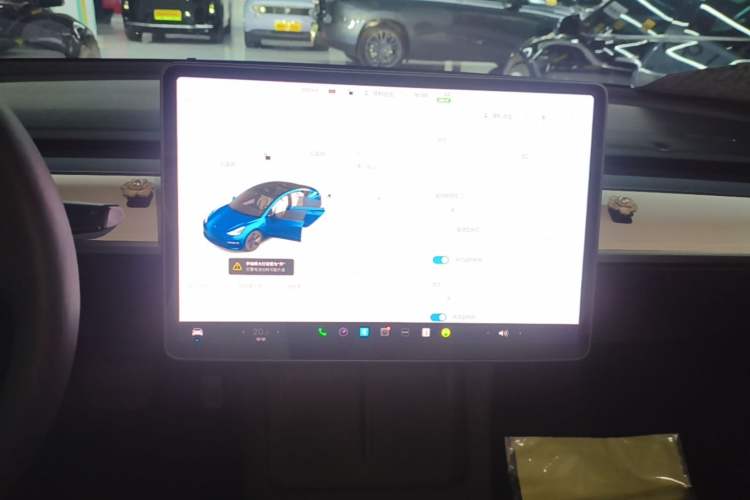 Used Tesla Model 3 2021 Revised Version Standard Range Rear-Wheel Drive Upgraded Edition 3D1 Audio And AC Panel