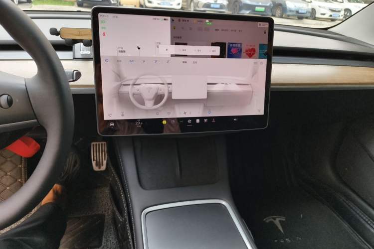 Used Tesla Model 3 2021 Revised Version Standard Range Rear-Wheel Drive Upgraded Edition 3D1 Audio And AC Panel