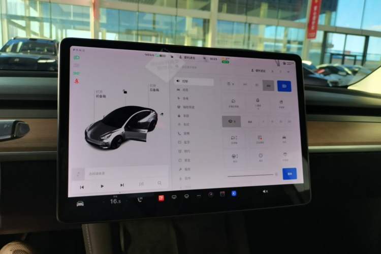 Used Tesla Model 3 2021 Standard Range Rear-Drive Upgraded Version Audio And AC Panel