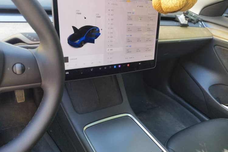 Used Tesla Model 3 2021 Revised Version Standard Range Rear-Wheel Drive Upgraded Edition 3D1 Audio And AC Panel