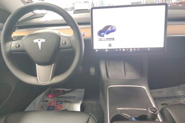 Used Tesla Model 3 2021 Standard Range Rear-Wheel Drive Upgraded Version 3D6 Audio And AC Panel