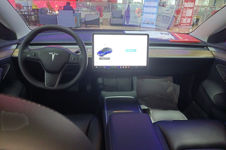Used Tesla Model 3 2021 Revised Version Standard Range Rear-Wheel Drive Upgraded Edition 3D1 Center Console