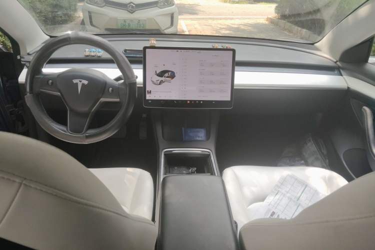Used Tesla Model 3 2021 Standard Range Rear-Wheel Drive Upgraded Version 3D6 Center Console
