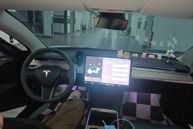Used Tesla Model 3 2021 Revised Version Standard Range Rear-Wheel Drive Upgraded Edition 3D1 Center Console