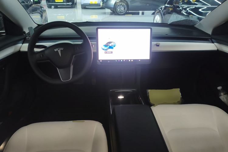 Used Tesla Model 3 2021 Revised Version Standard Range Rear-Wheel Drive Upgraded Edition 3D1 Center Console
