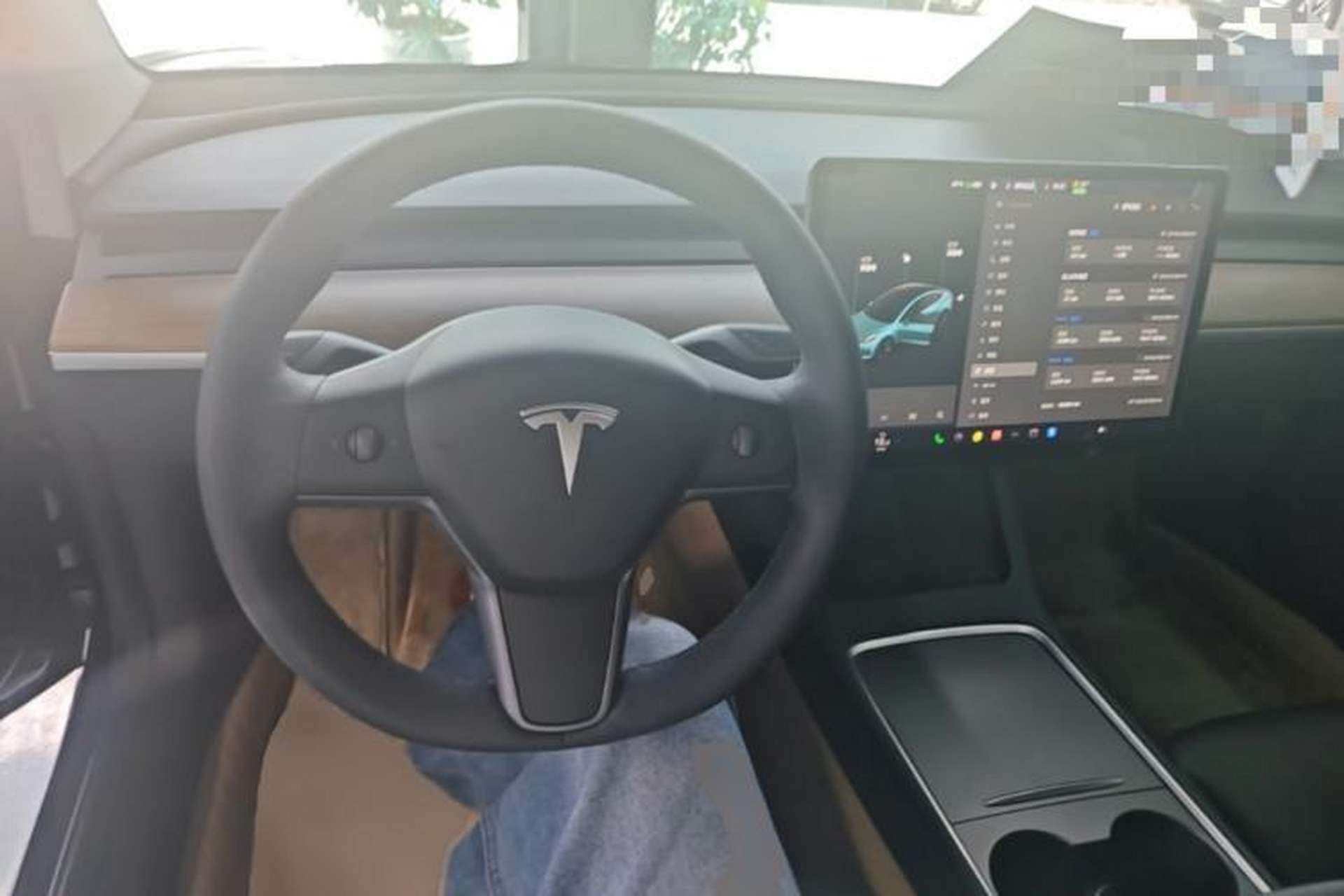 Used Tesla Model 3 2021 Standard Range Rear-Drive Upgraded Version Center Console