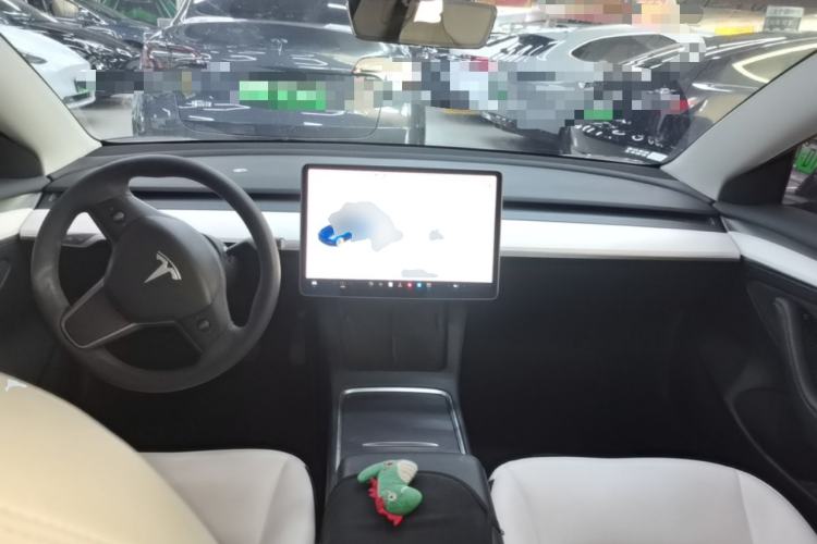 Used Tesla Model 3 2021 Revised Version Standard Range Rear-Wheel Drive Upgraded Edition 3D1 Center Console