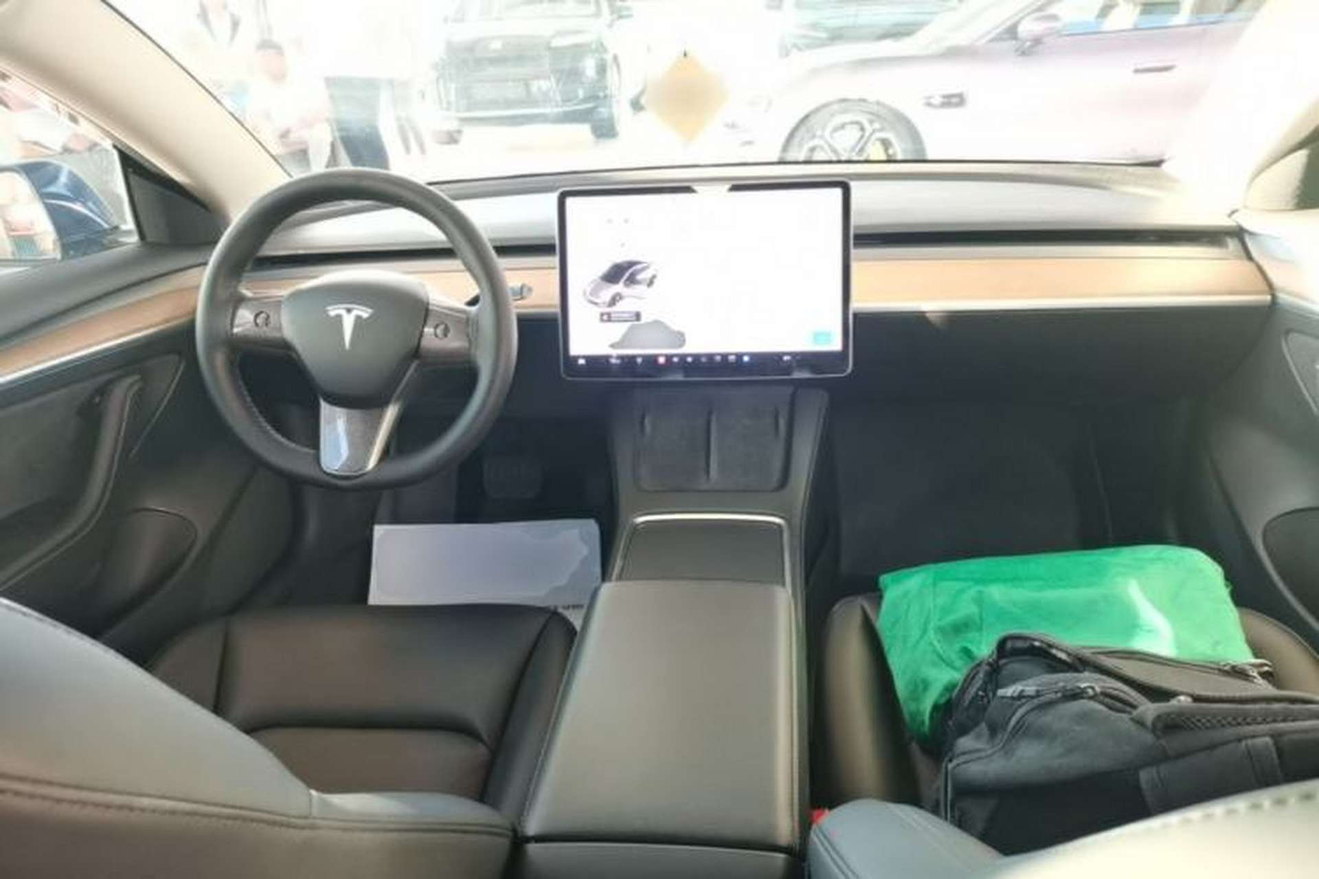 Used Tesla Model 3 2021 Standard Range Rear-Drive Upgraded Version Center Console