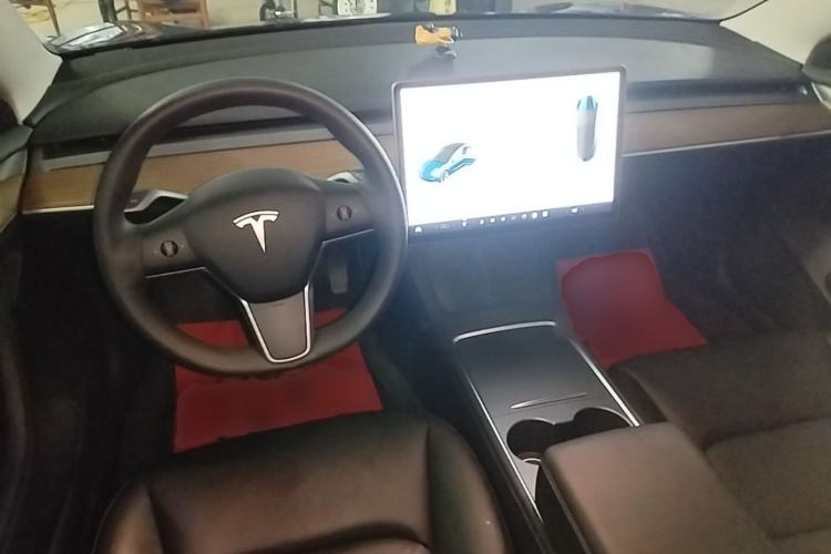 Used Tesla Model 3 2021 Revised Version Standard Range Rear-Wheel Drive Upgraded Edition 3D1 Center Console