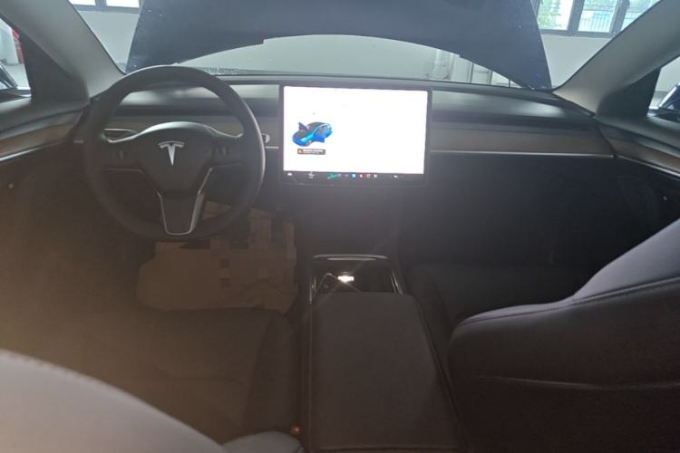 Used Tesla Model 3 2021 Revised Version Standard Range Rear-Wheel Drive Upgraded Edition 3D1 Center Console
