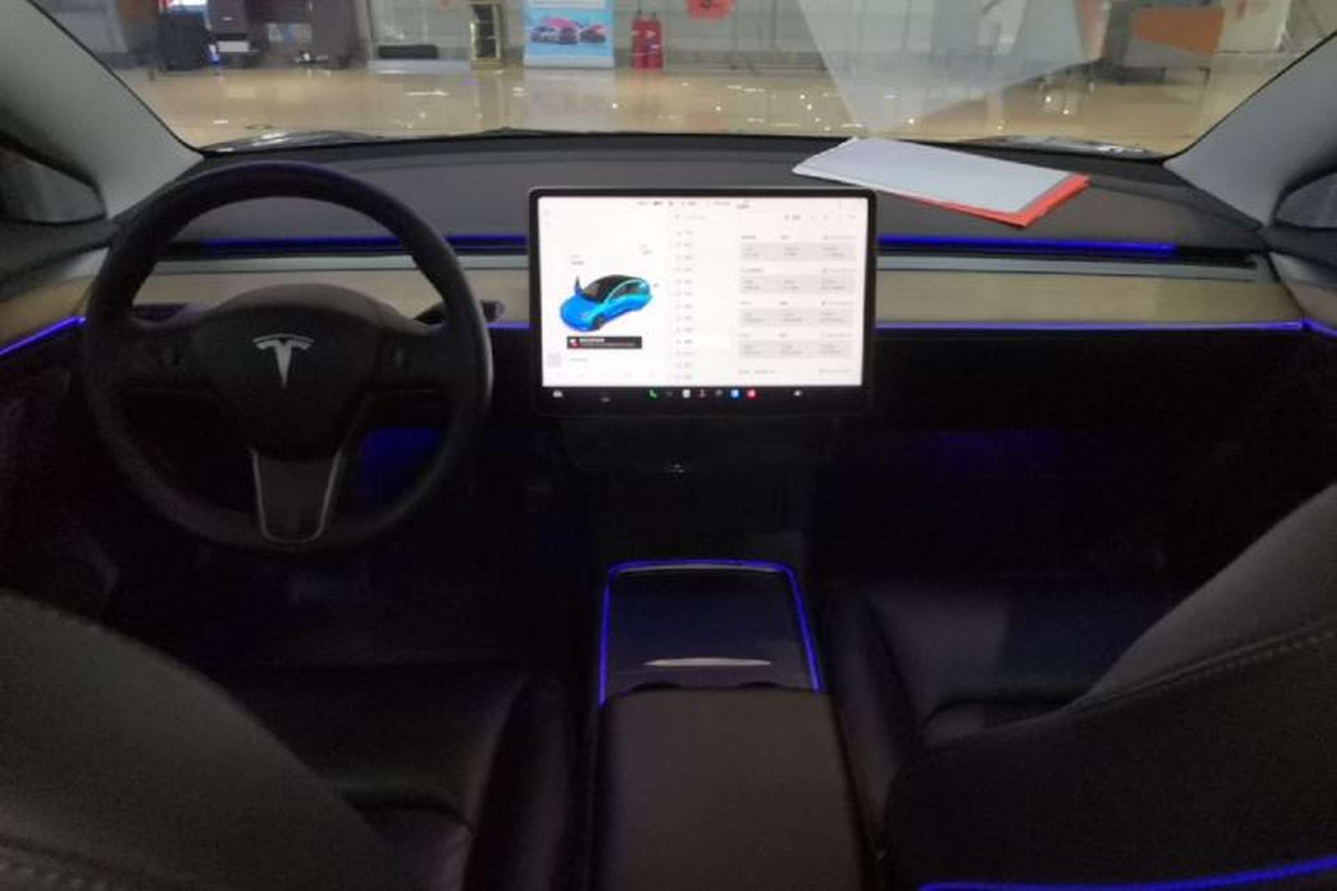 Used Tesla Model 3 2021 Standard Range Rear-Wheel Drive Upgraded Version 3D6 Center Console
