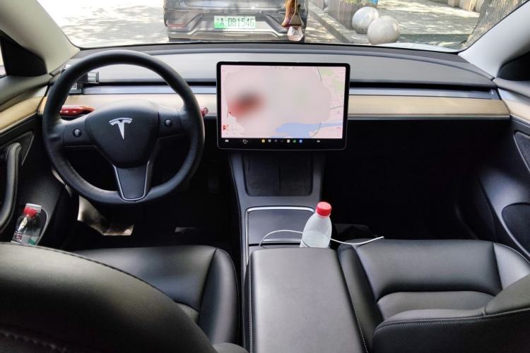 Used Tesla Model 3 2021 Revised Version Standard Range Rear-Wheel Drive Upgraded Edition 3D1 Center Console