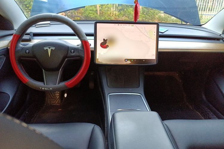 Used Tesla Model 3 2021 Revised Version Standard Range Rear-Wheel Drive Upgraded Edition 3D1 Center Console