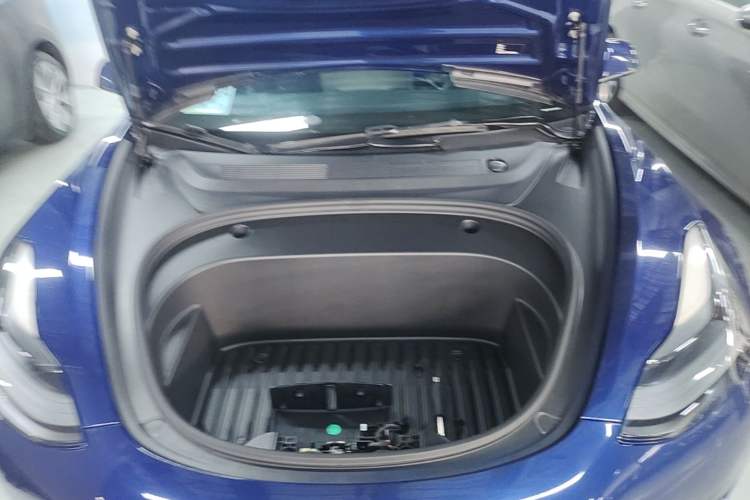Used Tesla Model 3 2021 Standard Range Rear-Wheel Drive Upgraded Version 3D6 Engine Bay