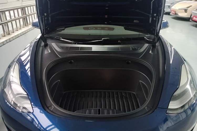 Used Tesla Model 3 2021 Performance High-Performance All-Wheel-Drive Version Engine Bay