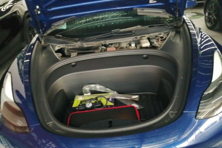Used Tesla Model 3 2021 Performance High-Performance All-Wheel-Drive Version Engine Bay
