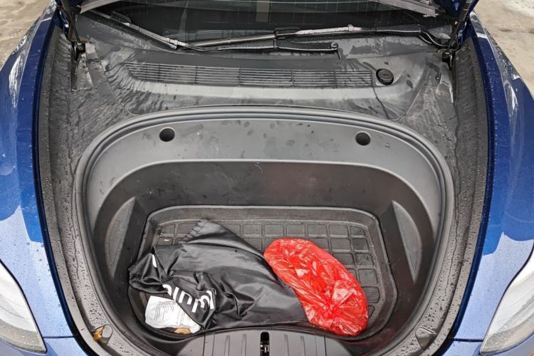 Used Tesla Model 3 2021 Performance High-Performance All-Wheel-Drive Version 3D6 Engine Bay