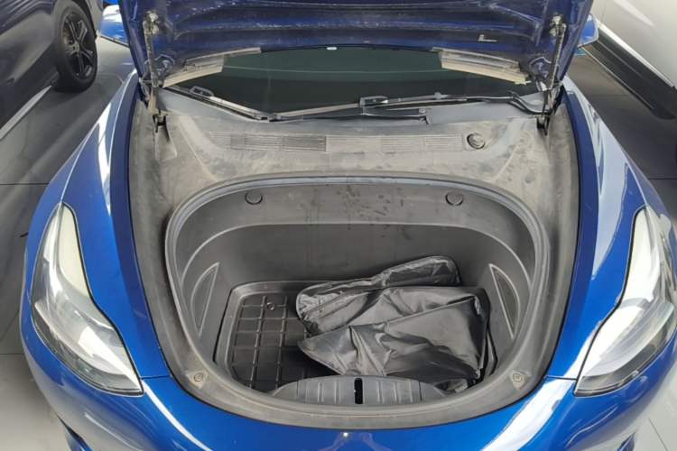 Used Tesla Model 3 2021 Standard Range Rear-Drive Upgraded Version Engine Bay