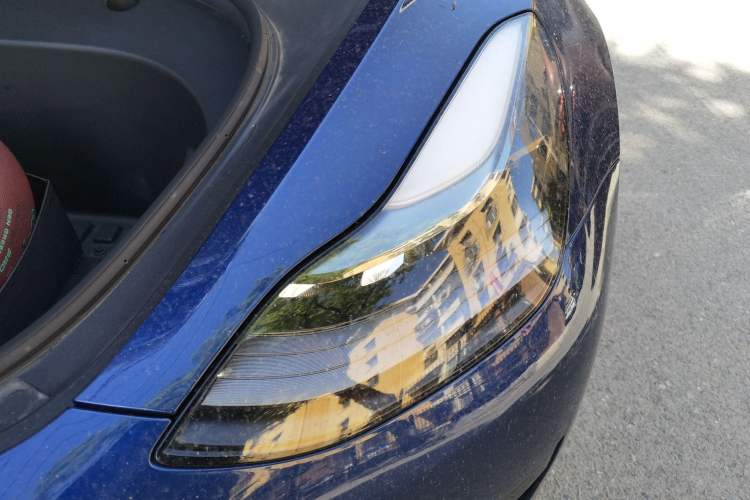 Used Tesla Model 3 2021 Revised Version Standard Range Rear-Wheel Drive Upgraded Edition 3D1 Engine Bay Left