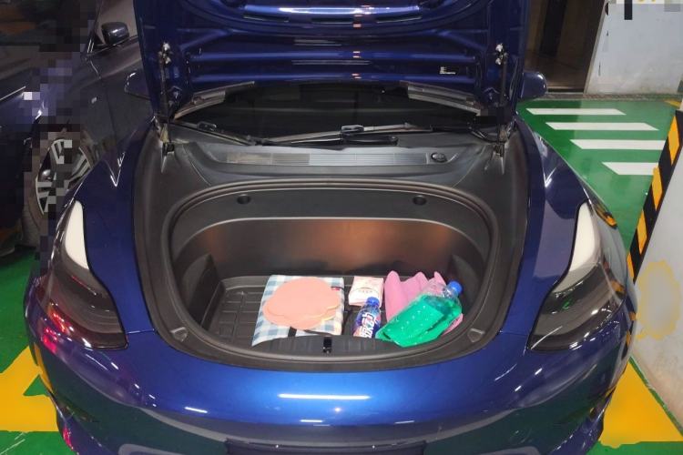 Used Tesla Model 3 2021 Standard Range Rear-Drive Upgraded Version Engine Bay