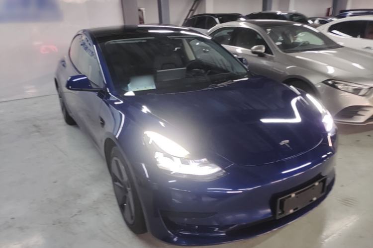 Used Tesla Model 3 2021 Standard Range Rear-Wheel Drive Upgraded Version 3D6 Front Right 45 Deg