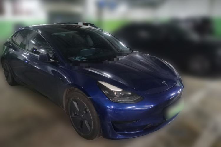 Used Tesla Model 3 2021 Revised Version Standard Range Rear-Wheel Drive Upgraded Edition 3D1 Front Right 45 Deg