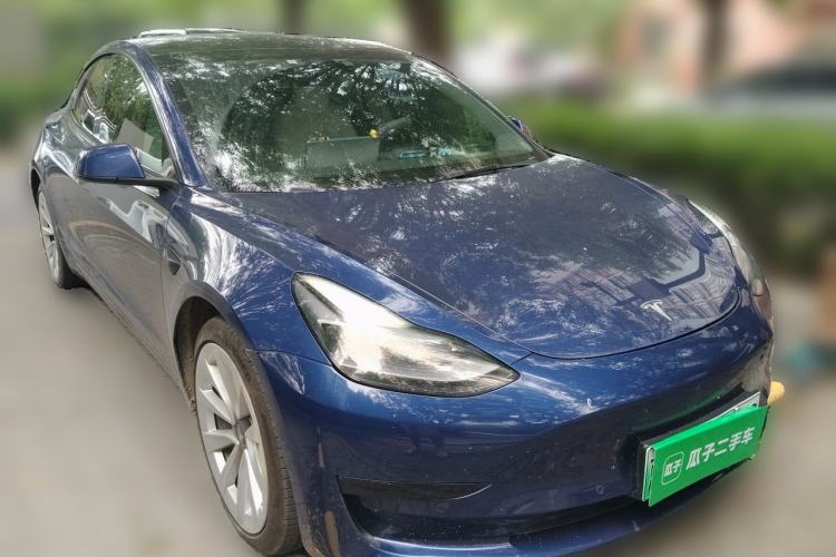 Used Tesla Model 3 2021 Standard Range Rear-Wheel Drive Upgraded Version 3D6 Front Right 45 Deg