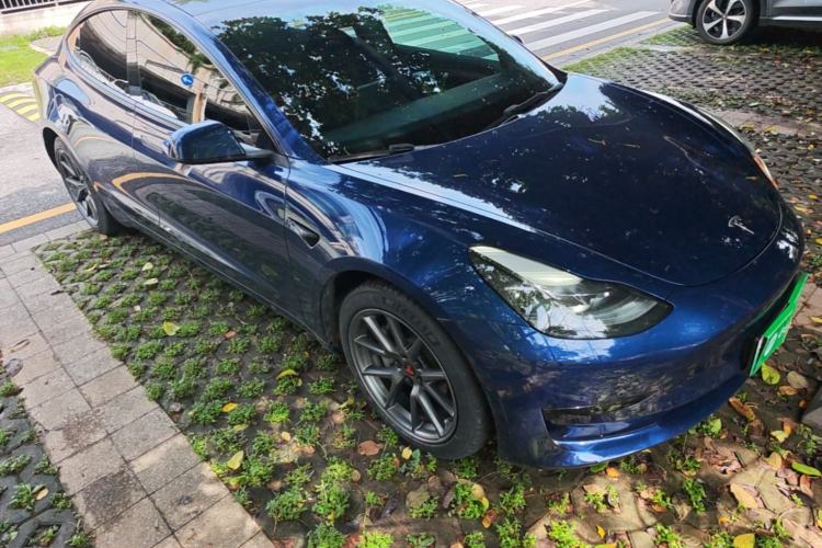 Used Tesla Model 3 2021 Revised Version Standard Range Rear-Wheel Drive Upgraded Edition 3D1 Front Right 45 Deg