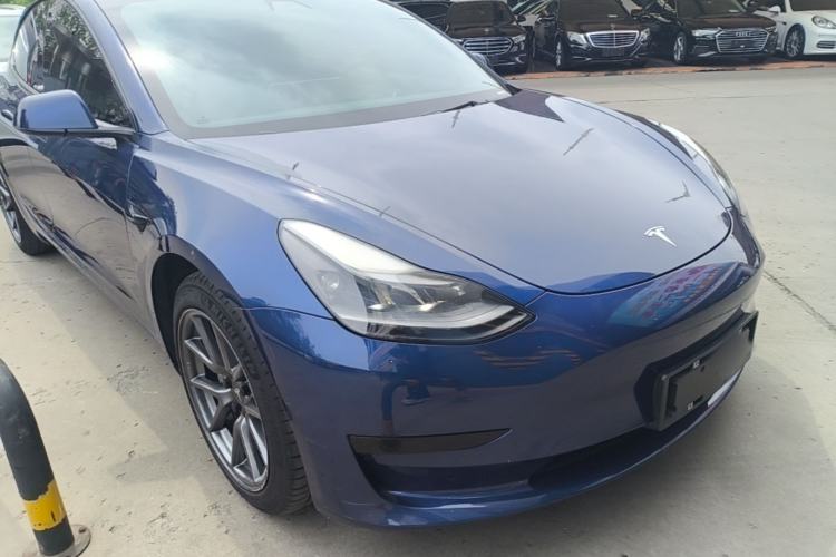 Used Tesla Model 3 2021 Standard Range Rear-Wheel Drive Upgraded Version 3D6 Front Right 45 Deg