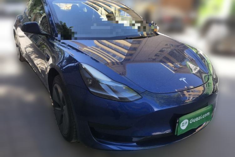 Used Tesla Model 3 2021 Revised Version Standard Range Rear-Wheel Drive Upgraded Edition 3D1 Front Right 45 Deg