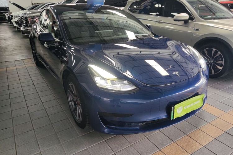 Used Tesla Model 3 2021 Standard Range Rear-Wheel Drive Upgraded Version 3D6 Front Right 45 Deg