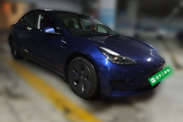 Used Tesla Model 3 2021 Standard Range Rear-Wheel Drive Upgraded Version 3D6 Front Right 45 Deg