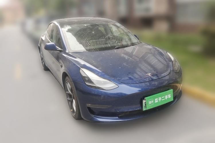Used Tesla Model 3 2021 Performance High-Performance All-Wheel-Drive Version 3D6 Front Right 45 Deg