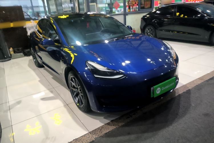 Used Tesla Model 3 2021 Standard Range Rear-Drive Upgraded Version Front Right 45 Deg
