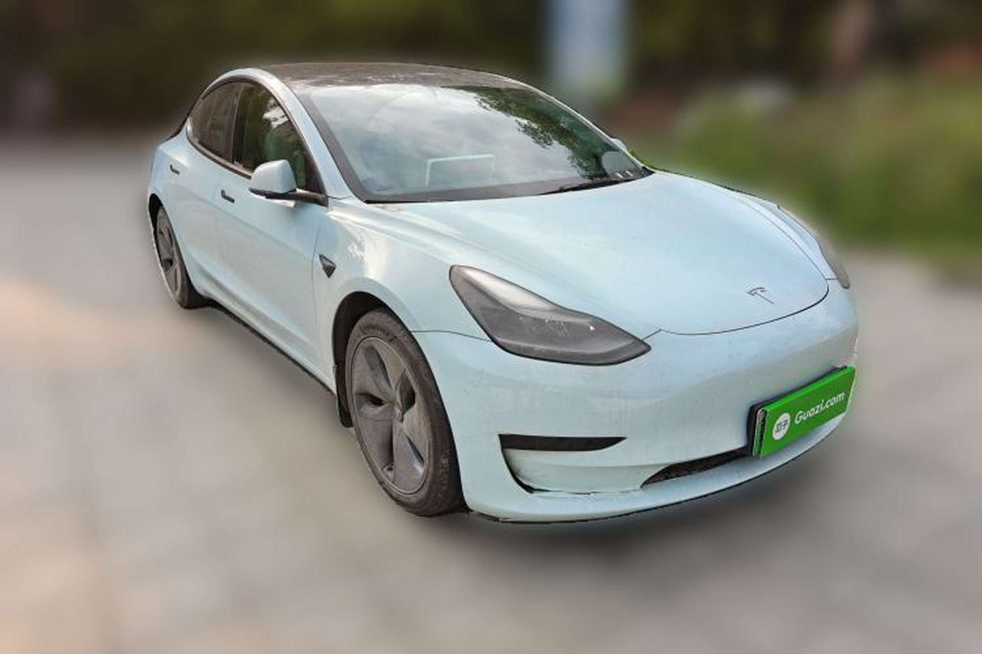 Used Tesla Model 3 2021 Standard Range Rear-Drive Upgraded Version Front Right 45 Deg