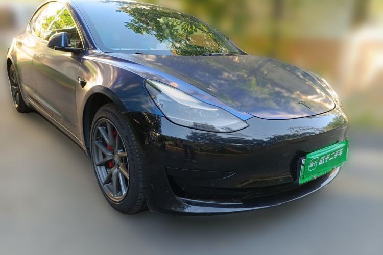 Used Tesla Model 3 2021 Revised Version Standard Range Rear-Wheel Drive Upgraded Edition 3D1 Front Right 45 Deg