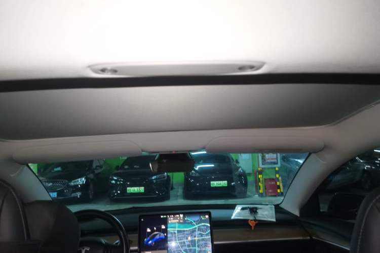 Used Tesla Model 3 2021 Revised Version Standard Range Rear-Wheel Drive Upgraded Edition 3D1 Headliner