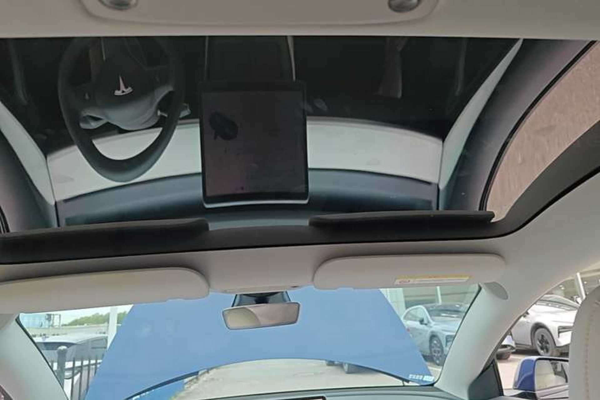 Used Tesla Model 3 2021 Revised Version Standard Range Rear-Wheel Drive Upgraded Edition 3D1 Headliner