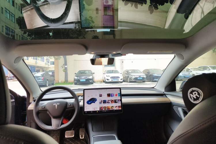 Used Tesla Model 3 2021 Revised Version Standard Range Rear-Wheel Drive Upgraded Edition 3D1 Headliner