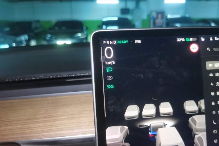 Used Tesla Model 3 2021 Revised Version Standard Range Rear-Wheel Drive Upgraded Edition 3D1 Instrument Cluster
