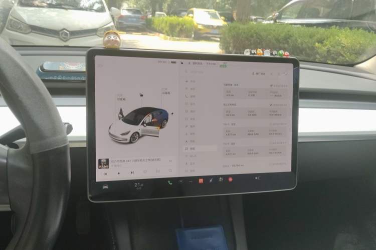 Used Tesla Model 3 2021 Standard Range Rear-Wheel Drive Upgraded Version 3D6 Instrument Cluster