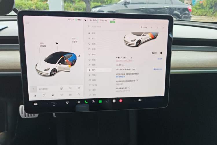 Used Tesla Model 3 2021 Performance High-Performance All-Wheel-Drive Version 3D6 Instrument Cluster