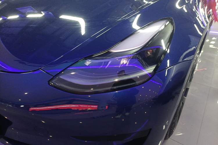 Used Tesla Model 3 2021 Revised Version Standard Range Rear-Wheel Drive Upgraded Edition 3D1 Left Front Headlight