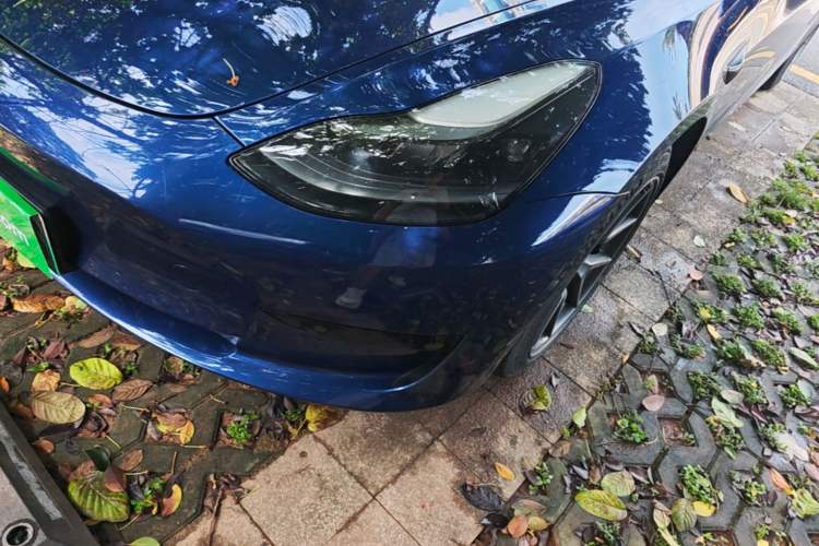 Used Tesla Model 3 2021 Revised Version Standard Range Rear-Wheel Drive Upgraded Edition 3D1 Left Front Headlight