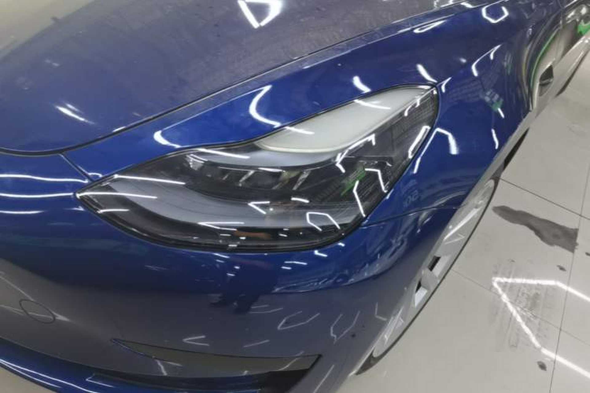 Used Tesla Model 3 2021 Revised Version Standard Range Rear-Wheel Drive Upgraded Edition 3D1 Left Front Headlight