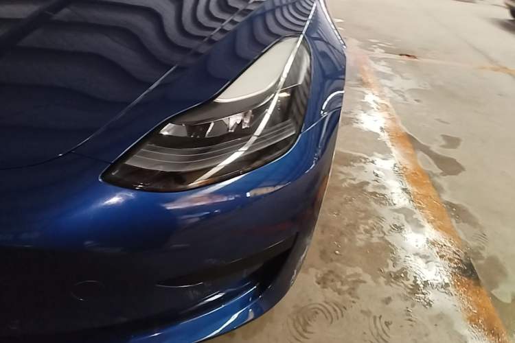 Used Tesla Model 3 2021 Revised Version Standard Range Rear-Wheel Drive Upgraded Edition 3D1 Left Front Headlight