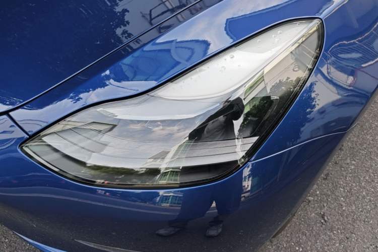 Used Tesla Model 3 2021 Revised Version II – Performance High-Performance All-Wheel-Drive Edition Left Front Headlight